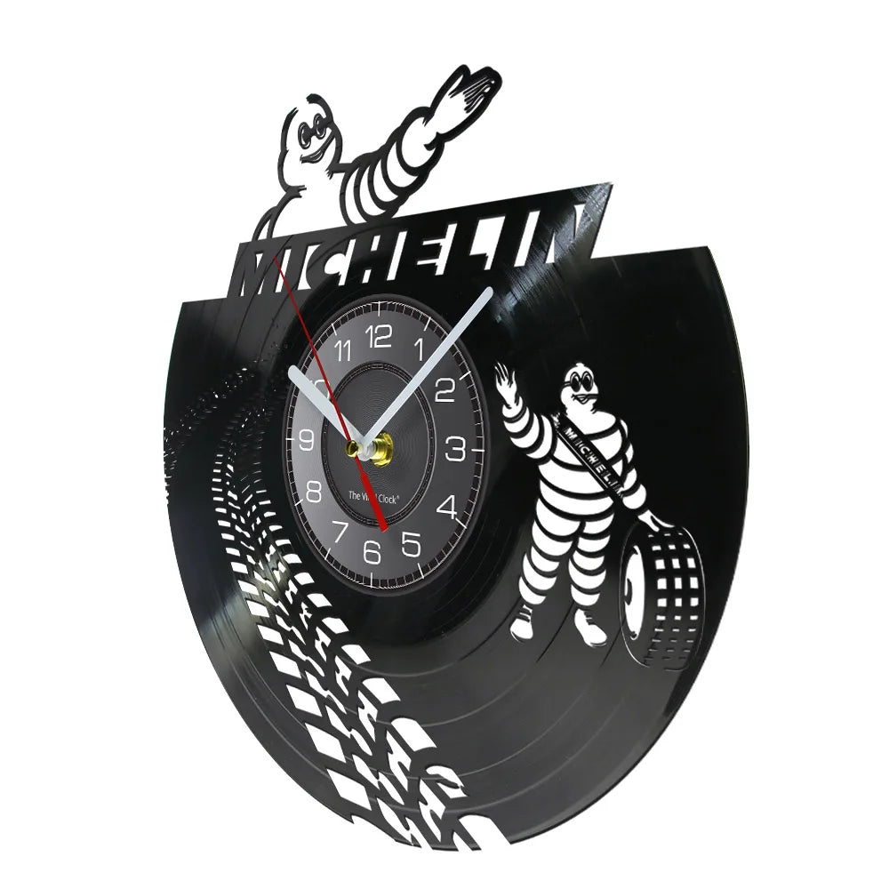 Michelin Man Retro Wall Clock