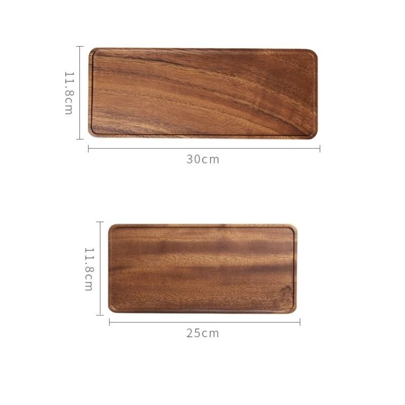 Natural Wooden Multi-Purpose Tray