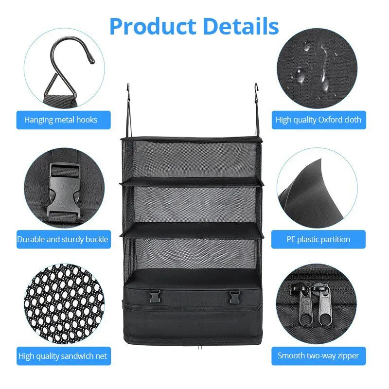 Luggage Travel Organiser Hanging Packing Cube