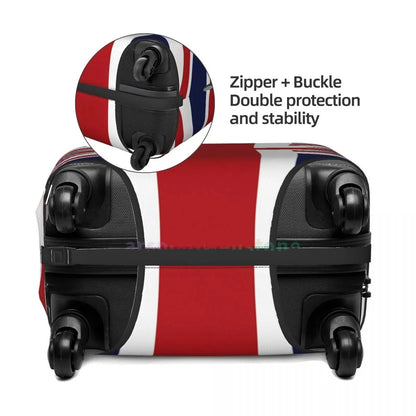 Union Jack Suitcase Protective Cover