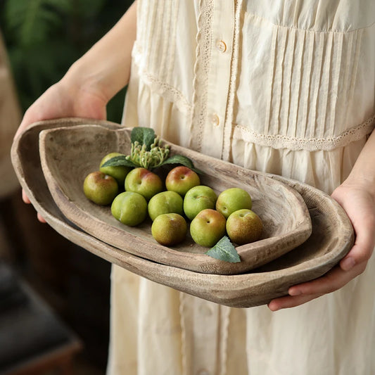 Wooden Boat Tray