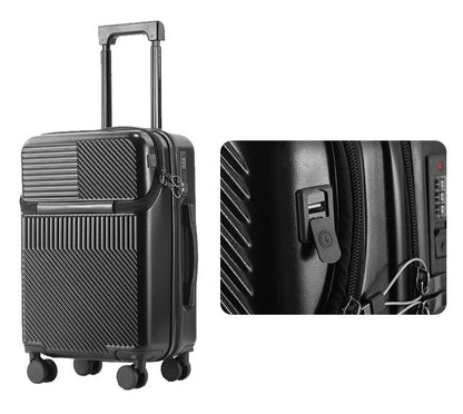 Innovative Carry-On Luggage with USB Charging Port