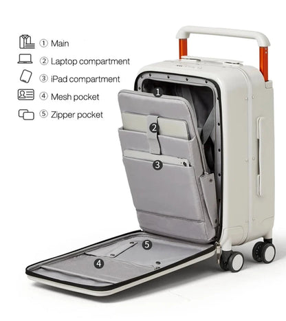 Stylish Carry-On Mixi Suitcase (24-inch)