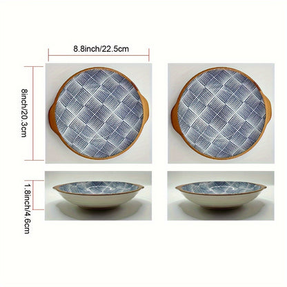 Japanese Ceramic Plates (Set of 2)